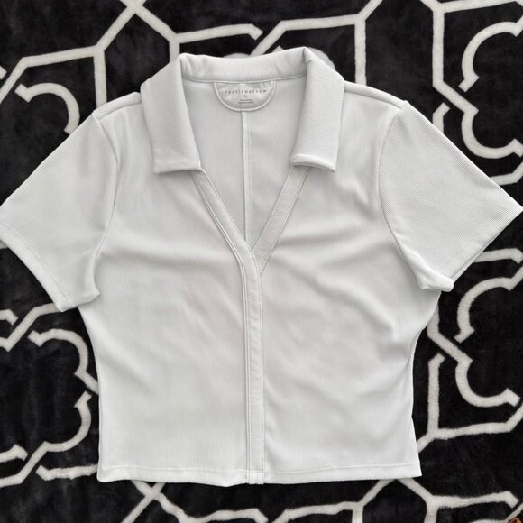 Travis Matthew Moveknit Vneck Polo Women's Size XL - Picture 1 of 6